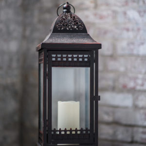 Brown Metal Lanterns