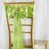 Apple Green Satin Sashes
