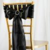 Black Satin Sashes