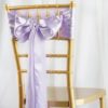 Lavender Satin Sashes
