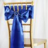 Royal Blue Satin Sashes