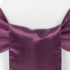 Sangria Satin Sash