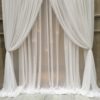 Double Drape w terrrarium balls