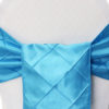 Turquoise Pintuck Sash